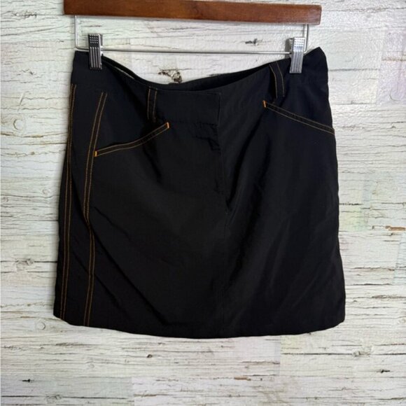 Cutter & Buck Annika black orange Golf Skort Size 6 Pockets Athletic Casual - Picture 2 of 8